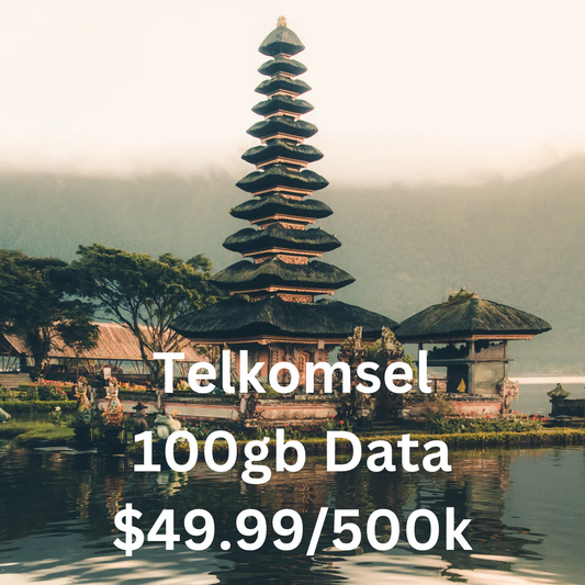 Telkomsel 100gb data Tourist