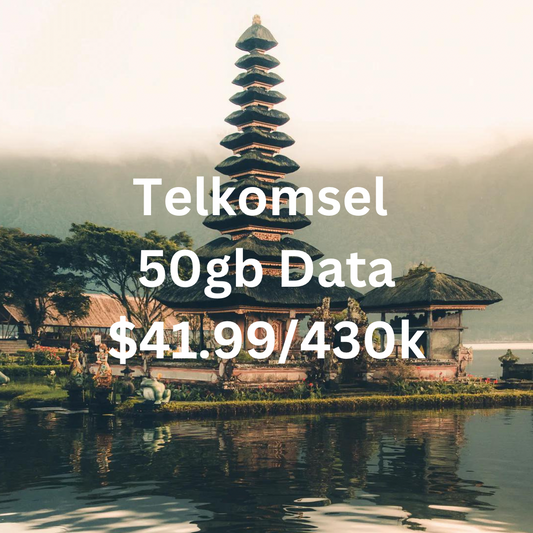 Telkomsel 50gb tourist